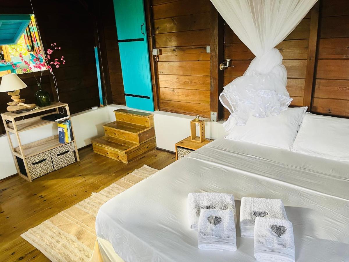Bungalow Avec Vue Dans Lieu Calme ลาการ์เบต์ ภายนอก รูปภาพ