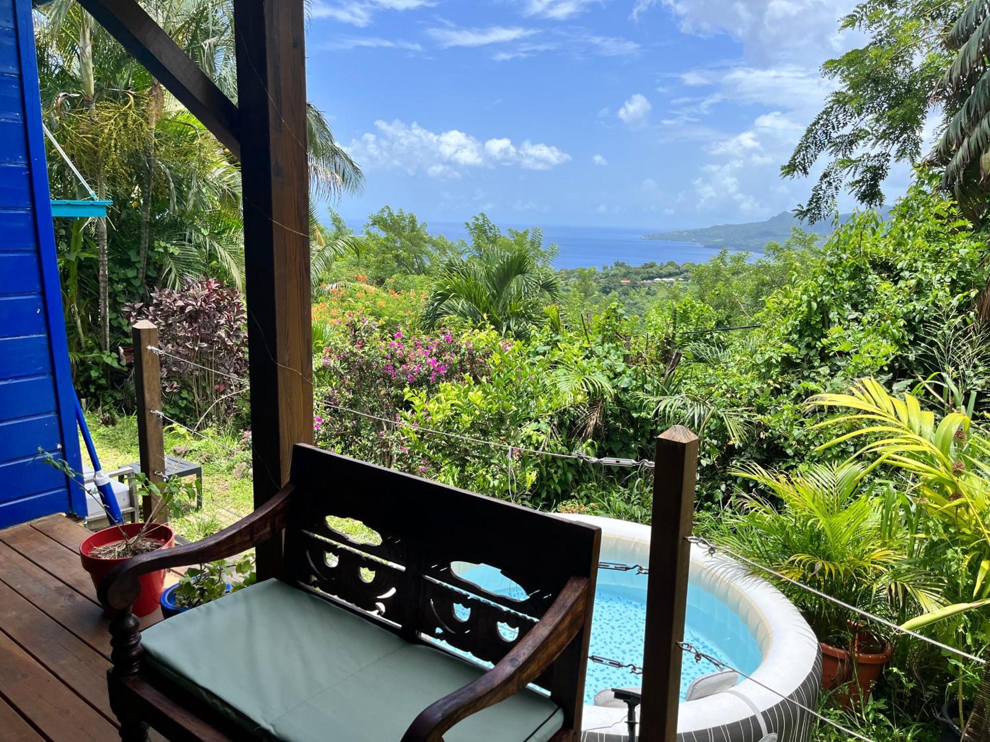 Bungalow Avec Vue Dans Lieu Calme ลาการ์เบต์ ภายนอก รูปภาพ